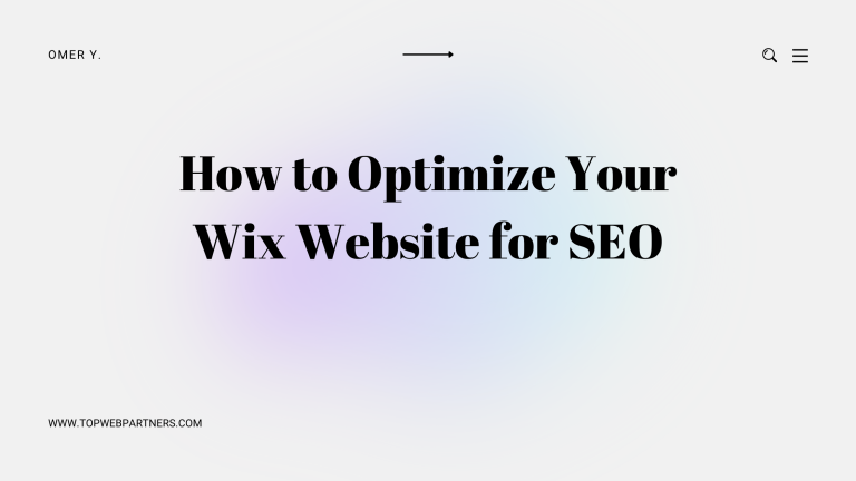 10 Steps to Optimize Your Wix Website for SEO